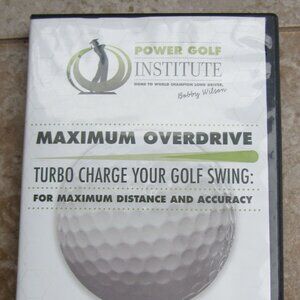 Power Golf Institute DVD For Maximum Distance & Accuracy